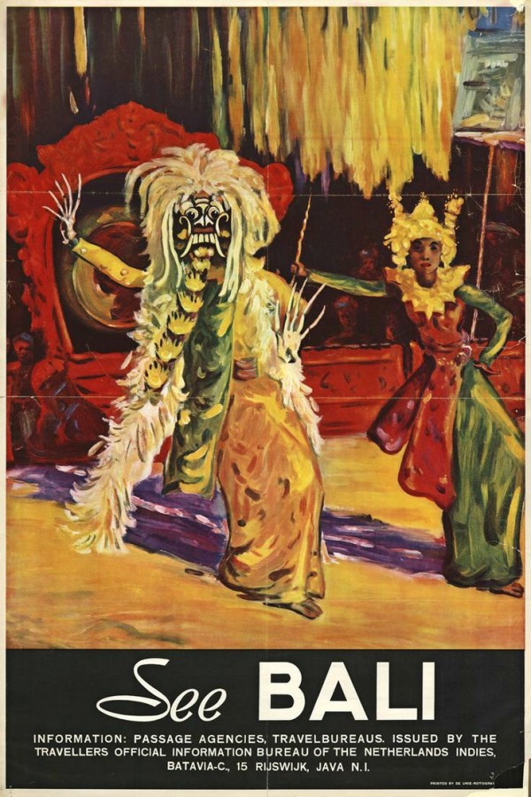 See Bali by VINTAGE POSTER